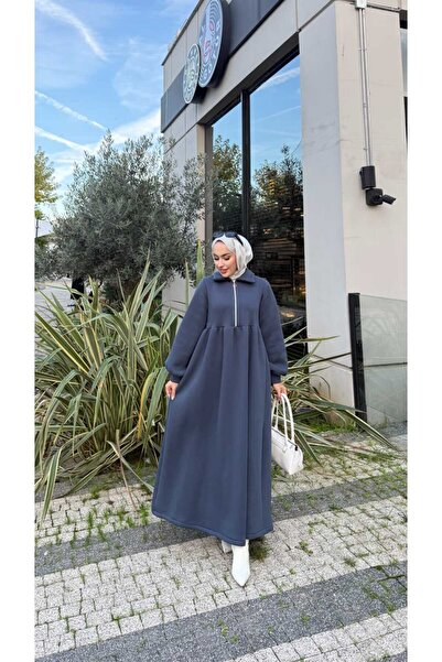 moda zeynaa TESETTÜR 3 İPLİK ELBİSE