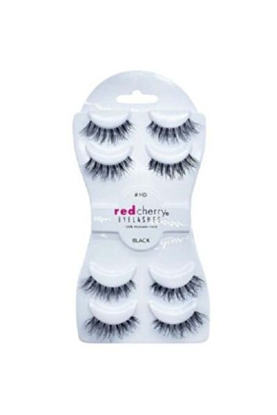 Red Cherry رموش صناعية 4 أزواج #HD
