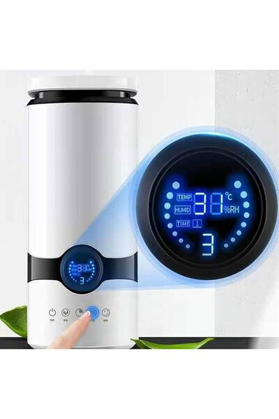 Retoo Lewer Automatic Humidifier with Aromatherapy, Hygrometer and Remote, 4L, White