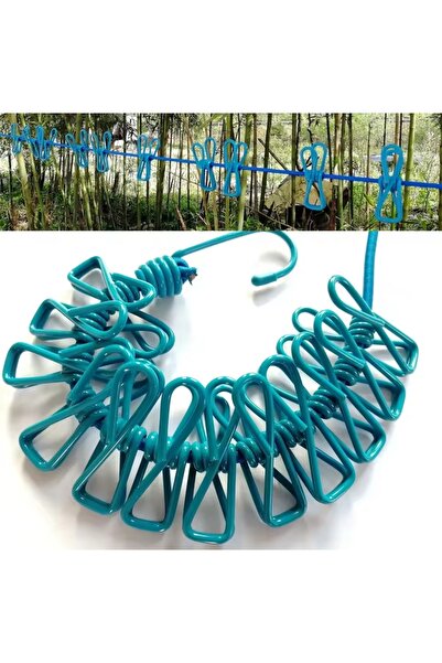 kamptek kamp teknolojisi حبل تعليق الغسيل متعدد الأغراض للتخييم والحدائق والس...