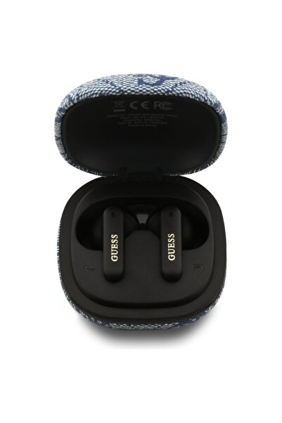 Guess 4G Classic Metal Logo Bluetooth Headphones, blue, GUTWST3P4EGB