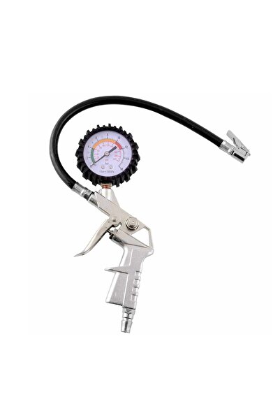 QBR Home Lastik Hava Basınç Ölçme ve Şişirme Tabancası ( Lastik Hava Basınç Ö...