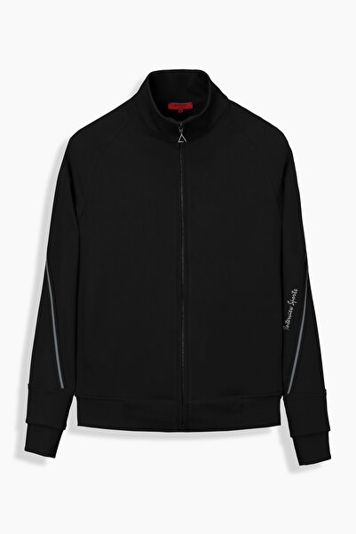 Sarar İNTERVİEW Fermuarlı Sweatshirt, Eşofman Üsttü