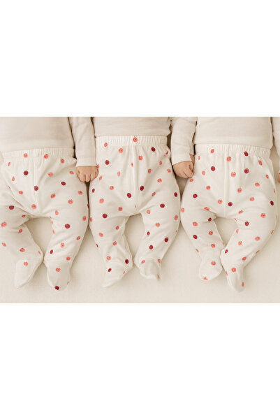 Hello Baby 3 Pieces of Booties and Pants for Newborn Babies Cotton 3 Months 6 Months 9 Months Baby Preparations