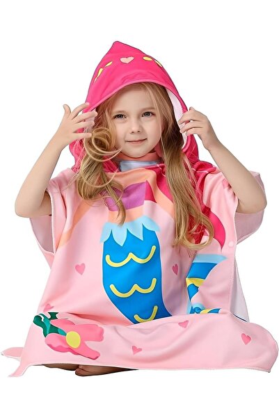 Tazweeq منشفة حمام للأطفال بغطاء للرأس