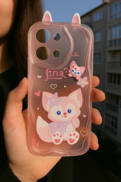 Goldie Case Vivo Y28 uyumlu sevimli hayvan figürlü darbe emici özelliğe sahip...