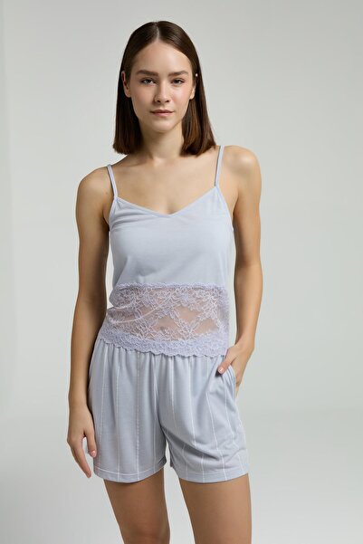 Pierre Cardin Women's Viscose Blue 3-Piece Set