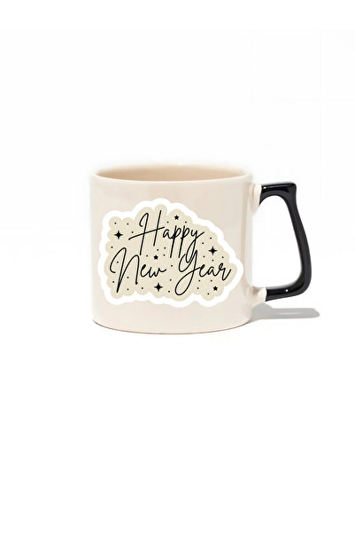 baskigo.com New Year's Eve Happy New Year Luxury Mug - Gift Ceramic Mug