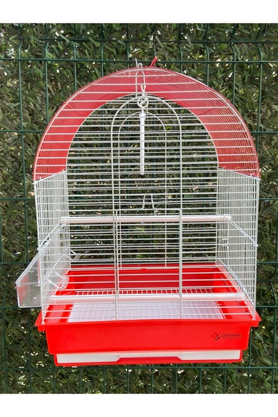 Fauna Pet Supplies İthal A Kalite İki Kapılı Muhabbet Kuşu Kanarya Kafesi Kar...