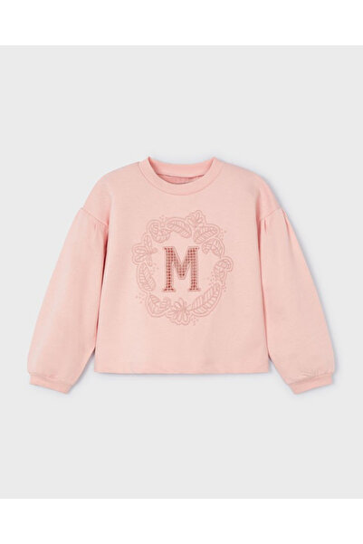 MAYORAL Girl's Embroidered Sweatshirt