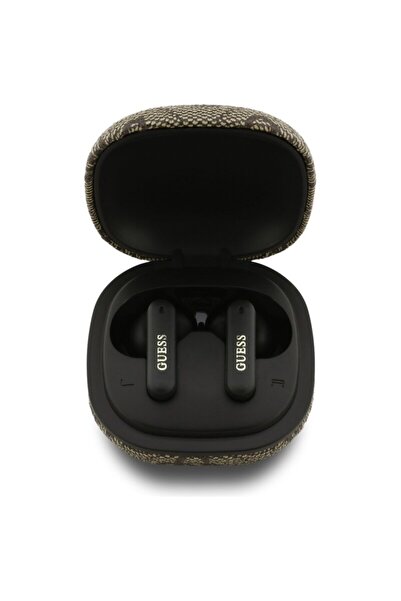 Guess Bluetooth headphones 4G Classic Metal Logo, brown, GUTWST3P4EGW