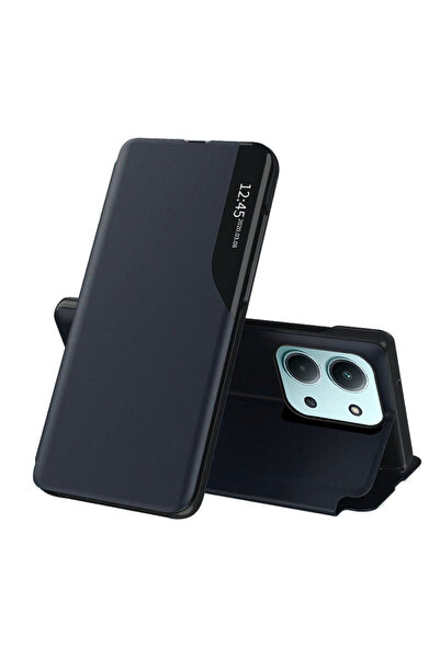 Xiaomi Husă portofel din piele cu clapă pentru Redmi 15C 4G, albastră