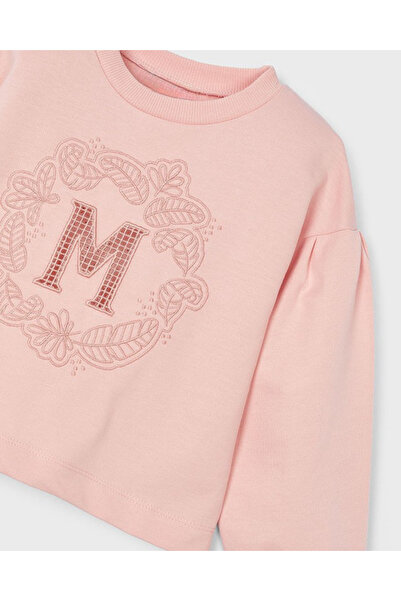 MAYORAL Girl's Embroidered Sweatshirt