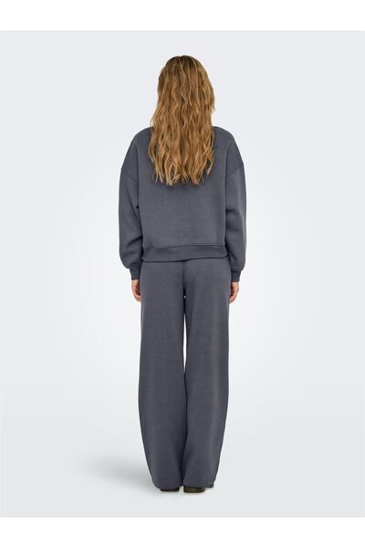 ONLY Onlbest Life L/S Crew Neck Swt Noos Women's Blue Sweatshirt - 15338727