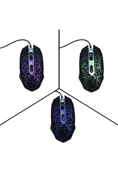 OEM Gaming set with keyboard, headset, mouse & pad with LED lights