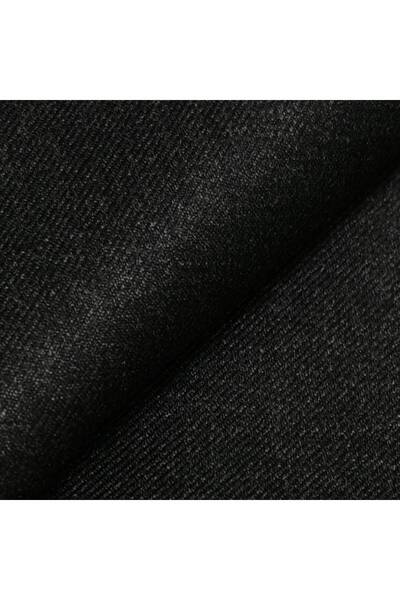 ASSAFWA Men's luxury petrol-colored wool fabric