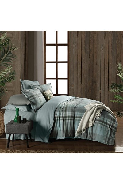 Sarev Lauder Flannel Prime Collection Single Duvet Cover Set Green