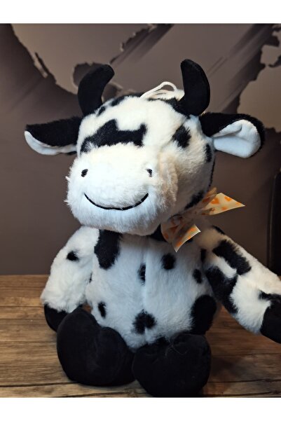 Halley Peluş Oyuncak NEŞELİ PAPYONLU İNEK 35cM