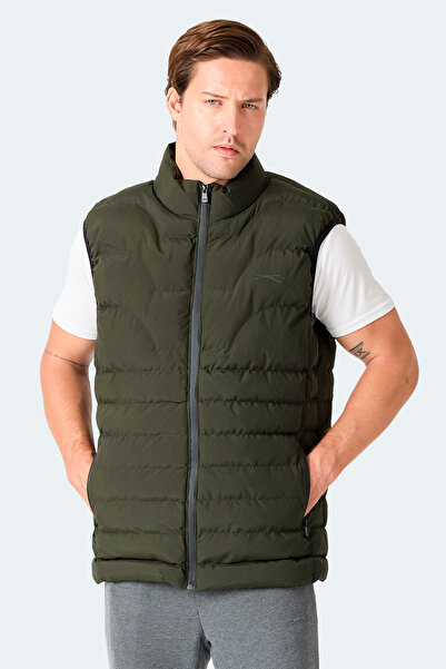 Slazenger Havonix Men's Puffer Khaki Vest