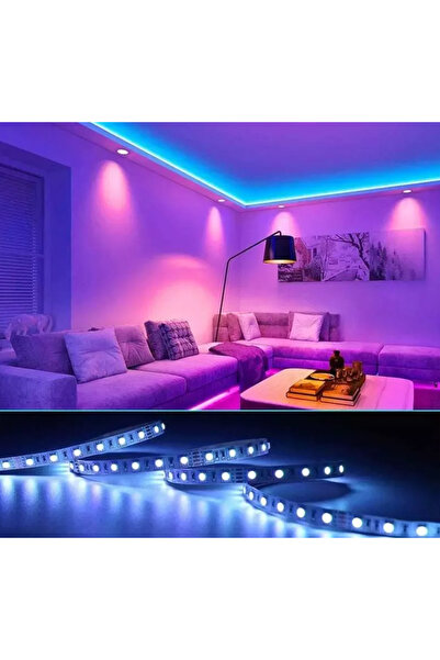 OEM RGB LED Strip Kit with Remote Control 300 LEDs Length 5m 220V BS