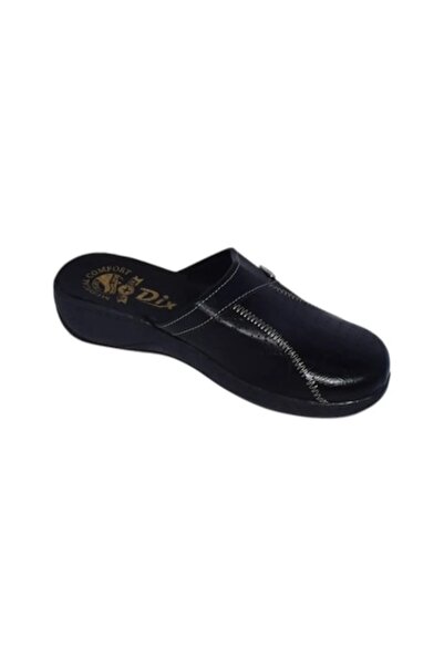 MediSab - Ultra-light anatomical medical clogs, -leather, black -103i 39