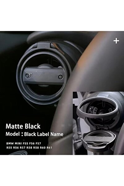 VIEREX حامل أكواب متعدد الاستخدامات للسيارة لسيارات ميني كوبر F55 F56 F57 وR5...