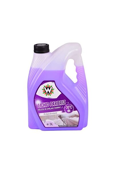 white impex Soluție de spălare parbriz -30°C 3 L