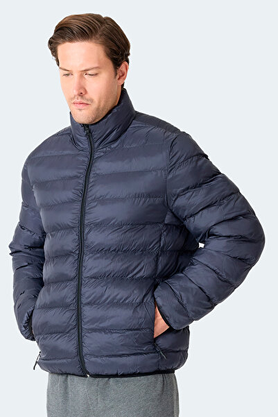 Slazenger Braum Men's Inflatable Navy Blue Jacket & Coat