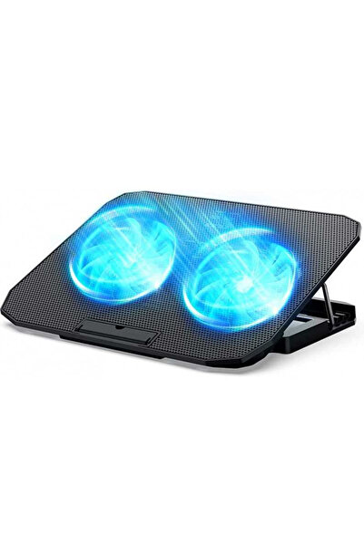 OEM Laptop Cooler Q-SR03 Silent 13inch with 2 USB Fans Black