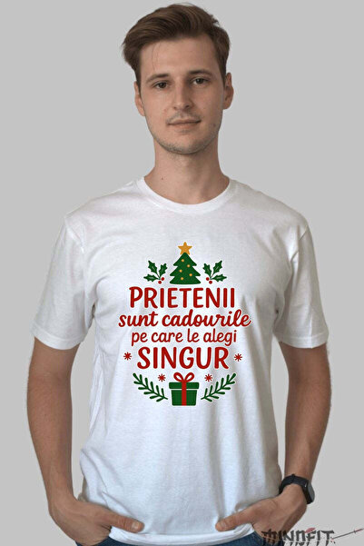 GILDAN Tricou De Craciun Prietenii Cadouri Alese Barbat