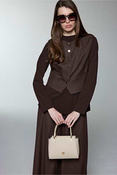 Zühre Triple Combination Set Brown 1355