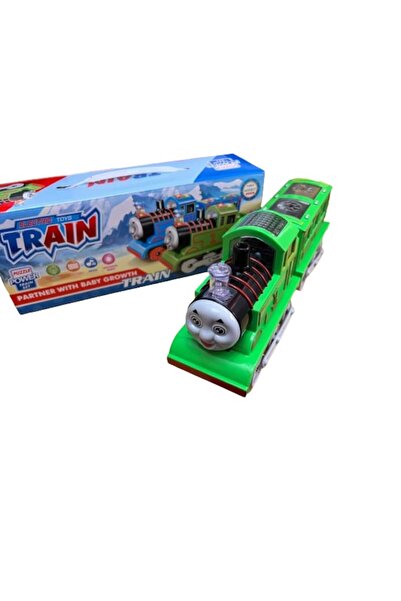 OEM Thomas & Friends motorized locomotive with wagon, sounds and lights (Green)