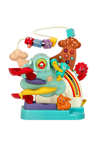 Three top online Interactive toy ball track magnetic game multifunctional owl 5in1