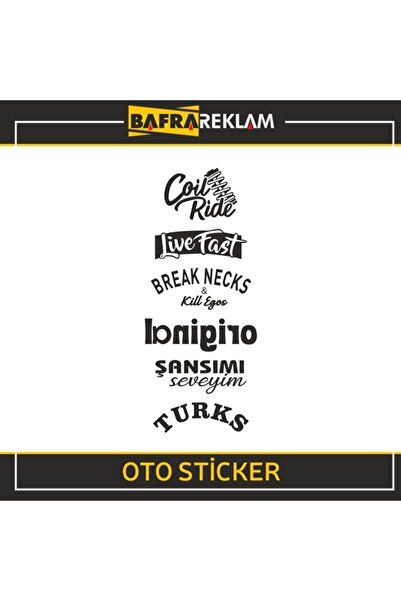 EYBA STİCKER لصق ملصق السيارة للنافذة الخلفية للسيارات