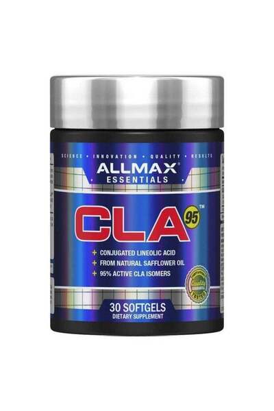 ALLMAX Nutrition حمض اللينوليك المترافق 95% - 30 كبسولة هلامية