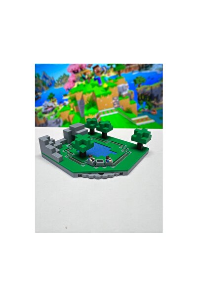 BytexStore Minecraft Harektli Vagon Dekoratif figür (4 Parça)