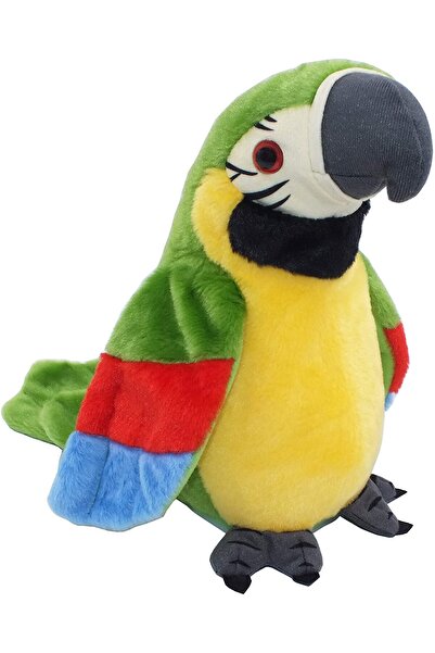 OEM Jucărie vorbitoare Papagal VERDE mare