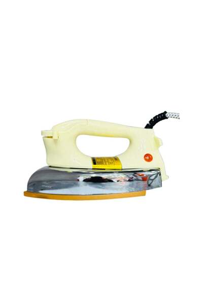 TheMohrim Bm Heavy Weight Dry Iron With Non-Stick Golden Teflon Coated Sole Plate