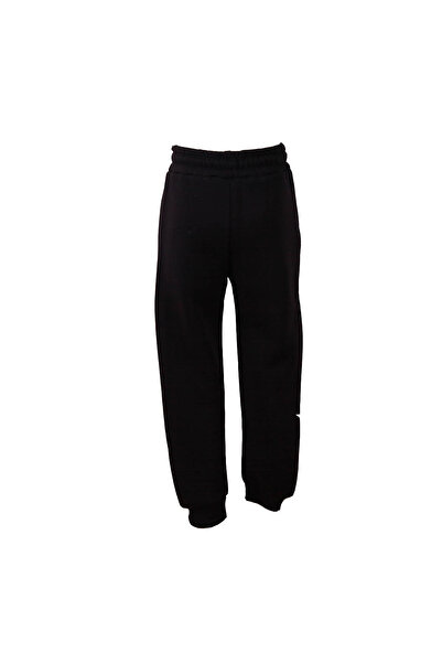 trender Printed 3 Thread Black Boy's Sweatpants 7375
