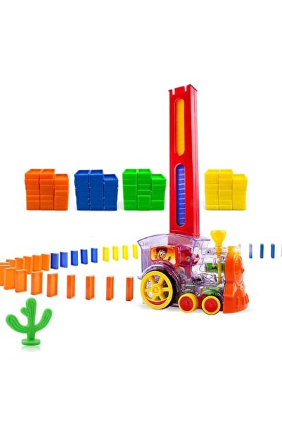 Atlas Musical Domino Train, Atlas, Plastic, 15 cm, Multicolor
