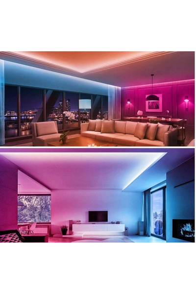 OEM Andowl Q T168 5 Meter RGB LED Strip Kit Bluetooth Music Sync App Control