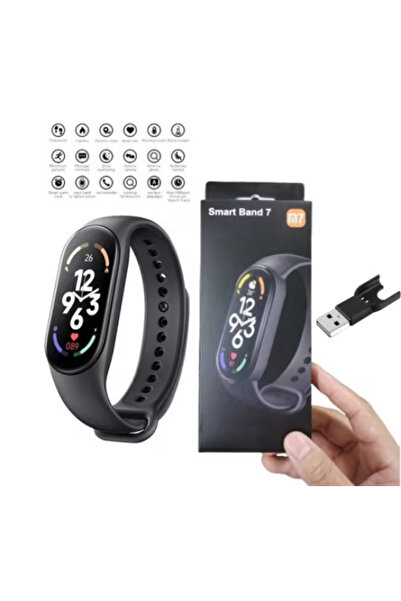 OEM SmartBand M7 BLACK Fitness Tracker Heart Rate Monitor Health Bracelet