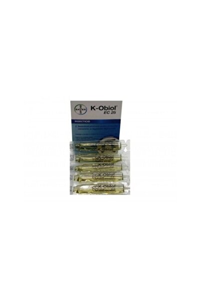 Bayer Insecticid K-OBIOL EC 25 pentru dăunătorii cerealelor depozitate, 10 ml