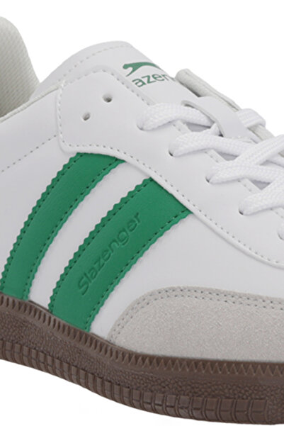 Slazenger Italy I Women's White / Green Casual Sneakers