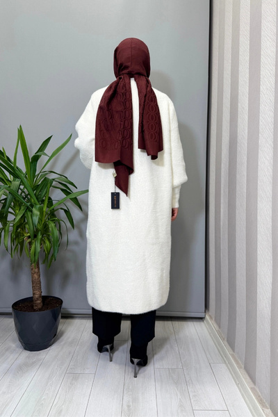 Ghisa Coat Ecru 26Kgskbn6554