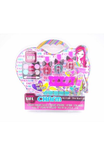 OEM CHARM children's manicure and make-up set, 8 pieces