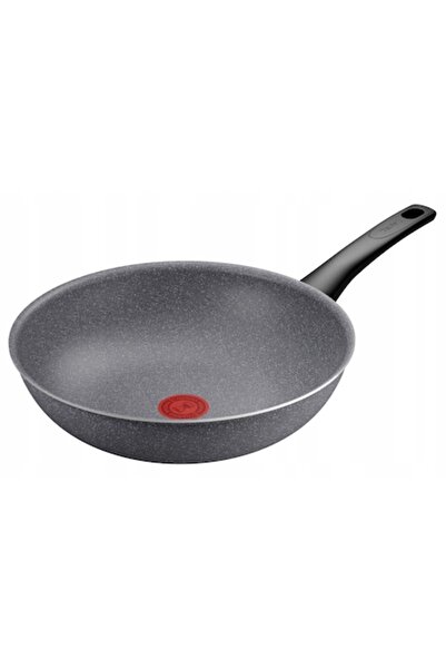 TEFAL Hard Stone Enameled Wok 28 cm, Gas, Mineralia+