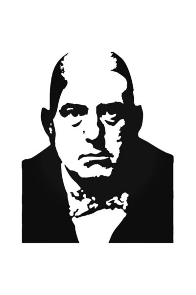 EYBA STİCKER Aleister Crowley 2 Sticker Car Auto Rigging Wall Sticker
