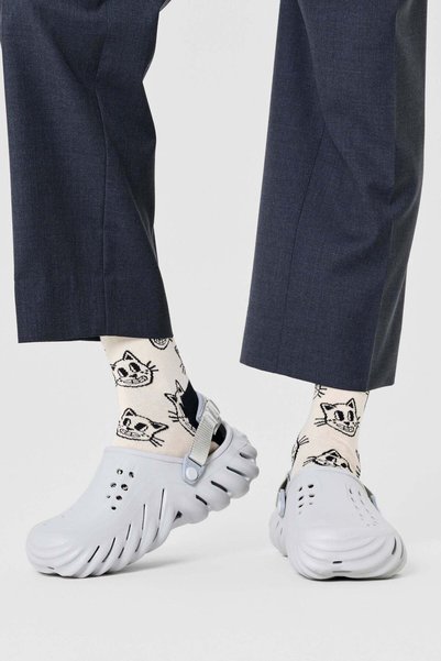 Happy Socks - Cat Patterned Cotton Socks