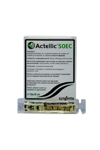 SYNGENTA Actelic 50 EC Insecticide Set 10 ml x 10 pcs